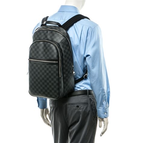 louis vuitton damier graphite canvas michael backpack replica|louis vuitton black damier backpack.